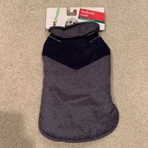 Dog Coat Navy XS-S, Pet Shoppe Fashion